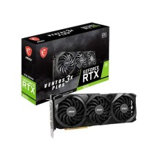 Відеокарта MSI GeForce RTX 3070 VENTUS 3X PLUS OC LHR 8 ГБ GDDR6 256 біт DLSS