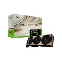Відеокарта MSI GeForce RTX 5070 INSPIRE 3X OC 12GB GDDR7 192bit DLSS 4