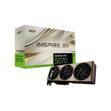 Відеокарта MSI GeForce RTX 5070 INSPIRE 3X OC 12GB GDDR7 192bit DLSS 4