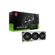 Відеокарта MSI GeForce RTX 4070 VENTUS 3X OC 12 ГБ GDDR6X 192 біт DLSS 3