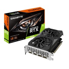 Відеокарта Gigabyte GeForce RTX 3050 WINDFORCE OC 6 ГБ GDDR6 96 біт DLSS