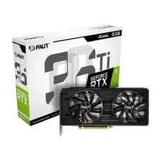 Відеокарта Palit GeForce RTX 3060 Ti Dual LHR 8 ГБ GDDR6 256 біт DLSS