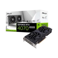 Відеокарта PNY GeForce RTX 4070 Super Verto OC Dual Fan 12GB GDDR6X 192bit DLSS 3