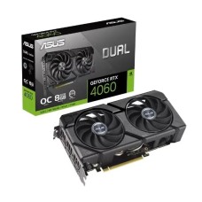 Відеокарта ASUS Dual GeForce RTX 4060 EVO OC Edition 8 ГБ GDDR6 128 біт DLSS 3