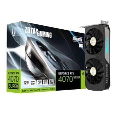 Відеокарта Zotac GeForce RTX 4070 Super Twin Edge OC 12 ГБ GDDR6X 192 біт DLSS 3