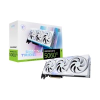 Відеокарта MSI GeForce RTX 5060 Ti GAMING TRIO OC WHITE 16GB GDDR7 128bit DLSS 4