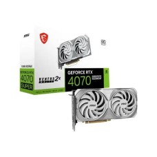 Відеокарта MSI GeForce RTX 4070 Super Ventus 2X White OC 12GB GDDR6X 192bit DLSS 3