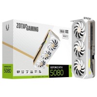 Відеокарта Zotac Gaming GeForce RTX 5080 SOLID OC White Edition 16GB GDDR7 256bit DLSS 4