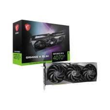 Відеокарта MSI GeForce RTX 4070 Ti GAMING X SLIM 12 ГБ GDDR6X 192 біт DLSS 3