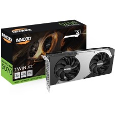 Відеокарта Inno3D GeForce RTX 5070 Twin X2 OC 12 ГБ GDDR7 192 біт DLSS 4
