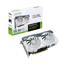 Відеокарта ASUS Dual GeForce RTX 4060Ti White OC Edition 8 ГБ GDDR6 128 біт DLSS 3