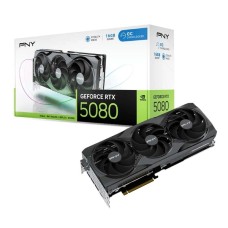 Відеокарта PNY GeForce RTX 5080 Overclocked Triple Fan 16GB GDDR7 256bit DLSS 4