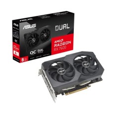 Відеокарта ASUS Radeon RX 7600 V2 OC Edition 8 ГБ GDDR6 128 біт FSR