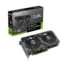 Відеокарта ASUS Dual GeForce RTX 4070 SUPER EVO 12 ГБ GDDR6X 192 біт DLSS 3