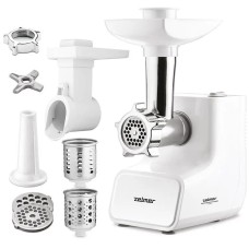 М'ясорубка Zelmer ZMM3512B 1500W 2 ситечка Шредер