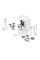 М'ясорубка Amica MM 3012 1000 Вт 3 сита + Vege Set