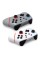 Pad Armor3 NuChamp Wireless Game Controller 2 Pack для Nintendo Switch Бездротовий white / silver 2шт.