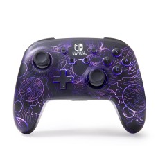 Pad PowerA Enhanced Wireless Controller with Lumectra Galactic Vortex for Nintendo Switch Wireless black