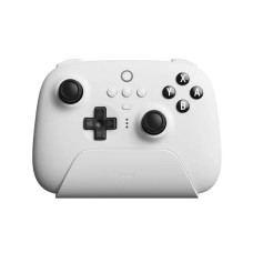 Pad 8BitDo Ultimate Wireless Bluetooth Controller with charging station for PC, NSW, Android, iOS Wireless white white