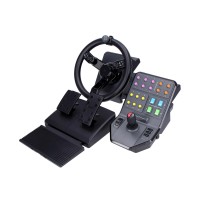 Кермо Logitech Gaming G Saitek Farm Sim Controller з педалями для ПК