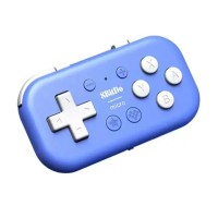 8BitDo Micro Bluetooth Pad для Nintendo Switch Android синій
