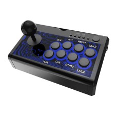 Dobe TP4-1886 Arcade Stick Controller для PS4, PS3, Xbox Series, Xbox One, Nintendo Switch, PC Wired чорний