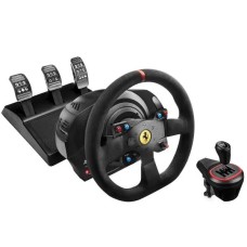 Thrustmaster T300 Alcantara Edition Кермо з педалями для PS5, PS4, PS3, PC Force Feedback + коробка передач TH8S