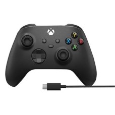 Бездротовий контролер Microsoft Xbox Series Pad для Xbox, ПК + чорний кабель USB-C