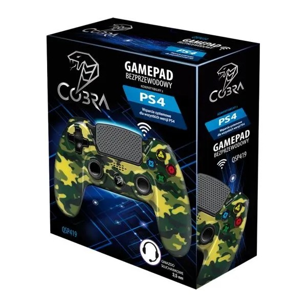 Бездротовий планшет Cobra QSP419 для PS4