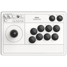8BitDo Arcade Stick Controller для ПК Xbox Series X/S, Xbox One Wireless/Wired white