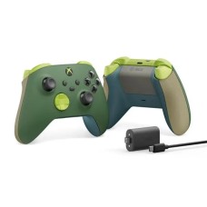 Бездротовий контролер Microsoft Xbox Series Pad для Xbox, PC Спеціальна версія Remix + Play and Charge Pack