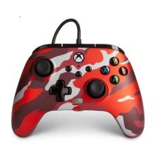 PowerA Enhanced Metallic Red Como Pad для Xbox Series X/S, Xbox One, PC Wired