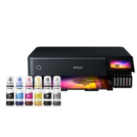 Багатофункціональний пристрій Epson EcoTank L8180 WiFi чорний
