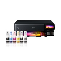 Багатофункціональний пристрій Epson EcoTank L8180 WiFi чорний