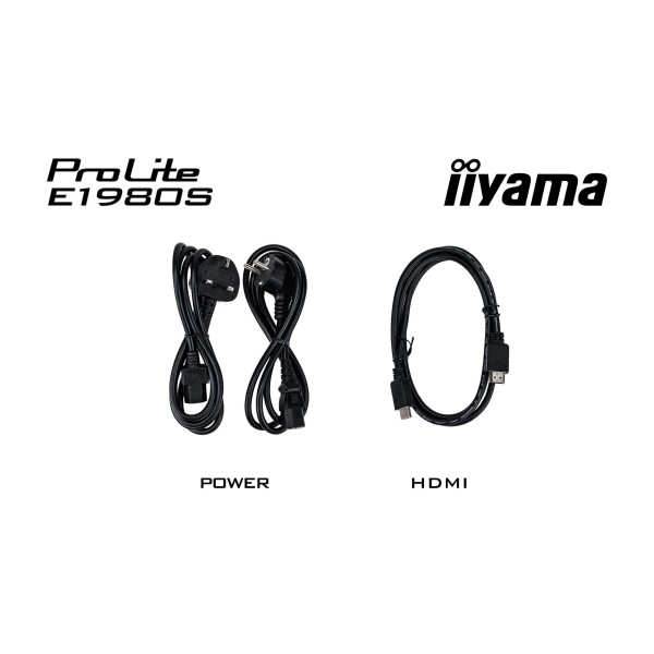 Монітор iiyama ProLite E1980S-B1 19 Монітор iiyama ProLite E1980S-B1 19
