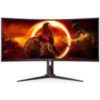 Вигнутий ігровий монітор AOC CU34G2XP/BK 34