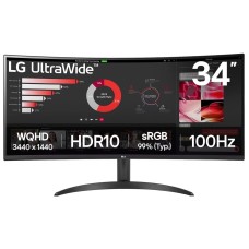 Вигнутий монітор LG 34WR50QK-B 34