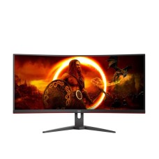 Вигнутий ігровий монітор AOC CU34G2XE/BK 34