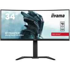 Вигнутий ігровий монітор iiyama G-Master Red Eagle GCB3481WQSU-B1 34
