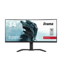 Вигнутий ігровий монітор iiyama G-Master Red Eagle GCB3481WQSU-B1 34