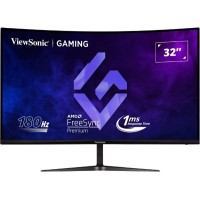 Монітор ViewSonic VX3218C-2K 32-дюймовий вигнутий ігровий дисплей 2K VA 180 Гц 1 мс MPRT