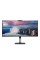 Вигнутий монітор AOC CU34V5CW/BK з веб-камерою 34