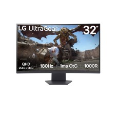 Вигнутий ігровий монітор LG UltraGear 32GS60QC-B. 31,5