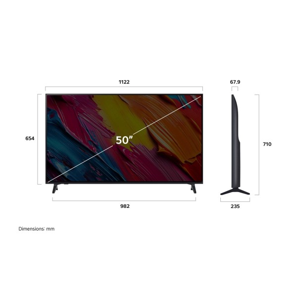 Телевізор LG 50QNED70A6A 50 Телевізор LG 50QNED70A6A 50