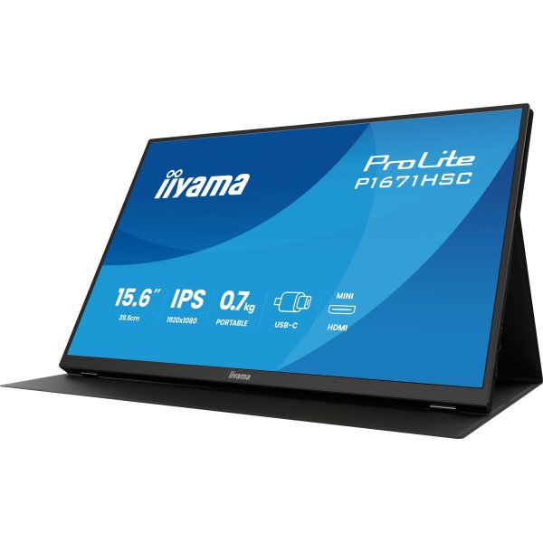 Портативний монітор iiyama ProLite P1671HSC-B1 15.6 Портативний монітор iiyama ProLite P1671HSC-B1 15.6
