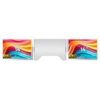 Монітор Extralink Smart Life S688 2-екранний 14