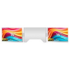 Монітор Extralink Smart Life S688 2-екранний 14