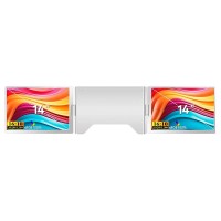 Монітор Extralink Smart Life S688 2-екранний 14
