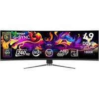 Вигнутий ігровий монітор MSI MPG 491CQPX QD-OLED 49