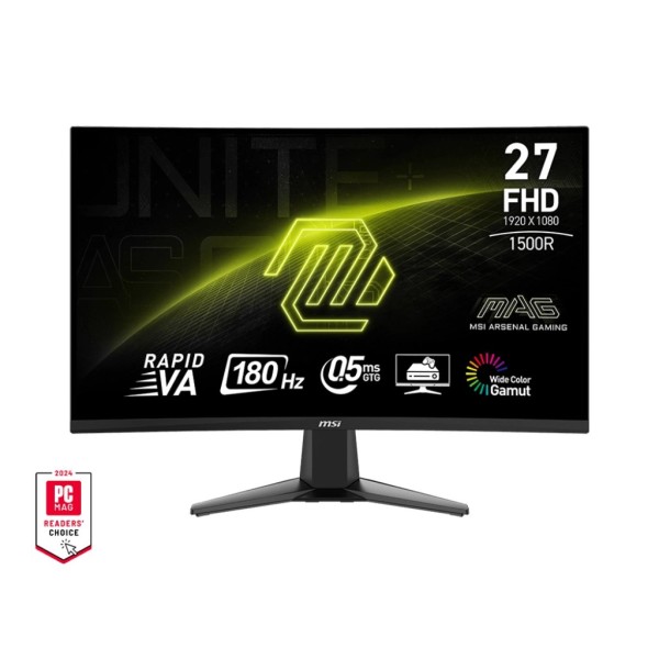 Вигнутий ігровий монітор MSI MAG 27C6F 27 Вигнутий ігровий монітор MSI MAG 27C6F 27